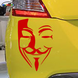 Anonymous Masked Man Decal