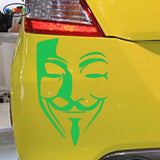 Anonymous Masked Man Decal