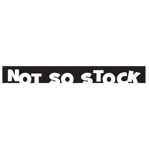 Not so Stock JDM decal vinyl sticker