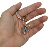 Chrome Engine Piston Key Chain