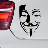 Anonymous Masked Man Decal