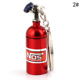 NOS Nitrogen Bottle Keychain